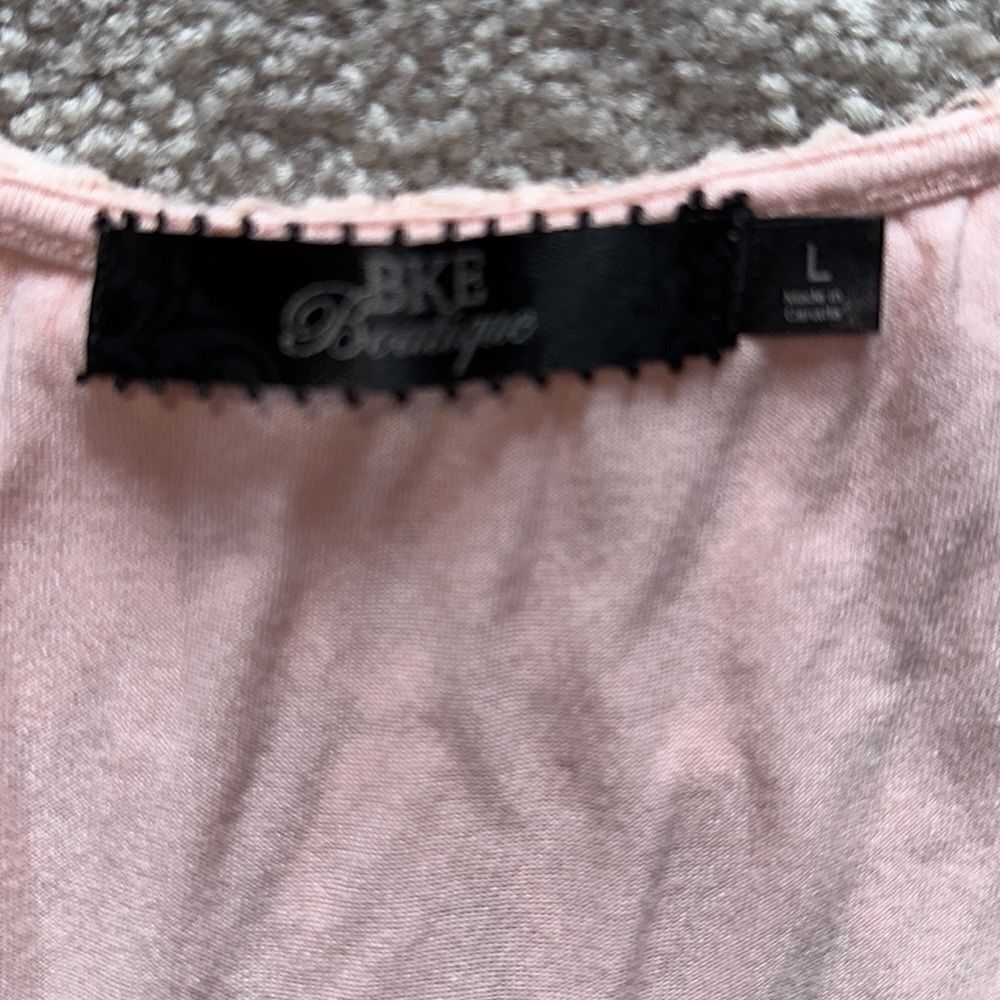 BKE Boutique Lace Lined Tank! - Picture 8 of 8